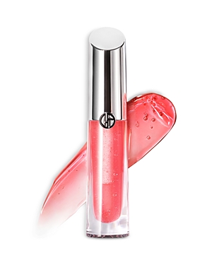 Shop Armani Collezioni Prisma Glass Lip Gloss In 04 Cherry Glaze