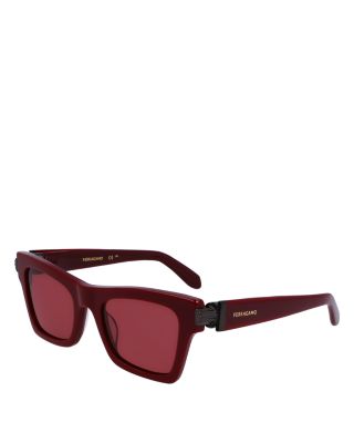 FERRAGAMO - Prisma Angular Sunglasses, 52mm