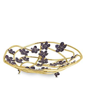 Michael Aram Forget Me Not Decorative Bowl In Gold