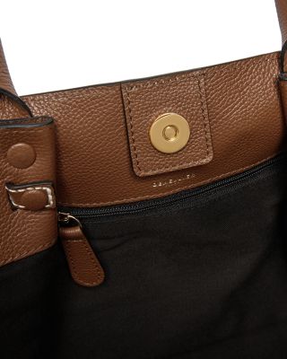 London Midi New York Leather Tote