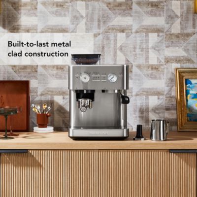 Semi Automatic Espresso Machine with Grinder