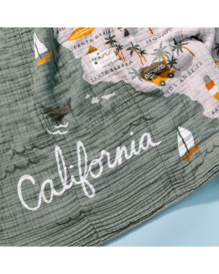 Quilt in 3 Layer GOTS Certified Organic Muslin Cotton