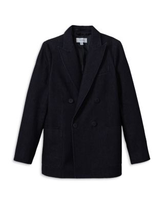 【海外限定】REISSブレザー☆Maya Double Breasted Denim Suit: REISS Maya Double Breasted Denim Blazer | Bloomingdale's