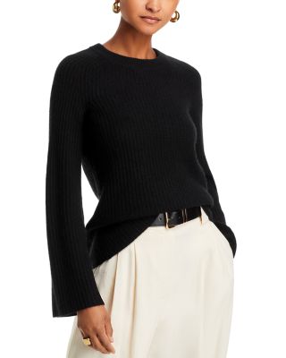 C by Bloomingdale's Cashmere - Ribbed Crewneck Sweater - Exclusive