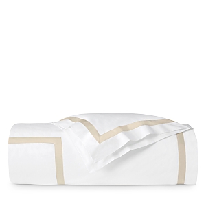 Sferra Estate Duvet Cover, King In White/sand