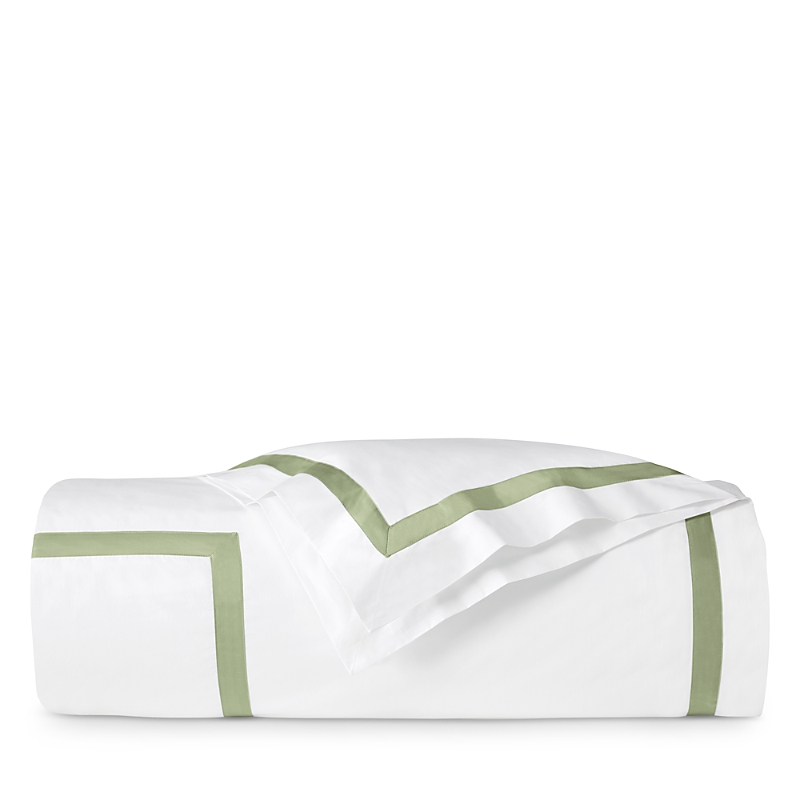 Sferra Estate Duvet Cover, Full/queen In White/willow