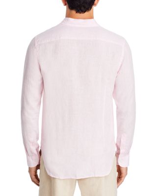 Giles Linen Classic Fit Button Down Shirt