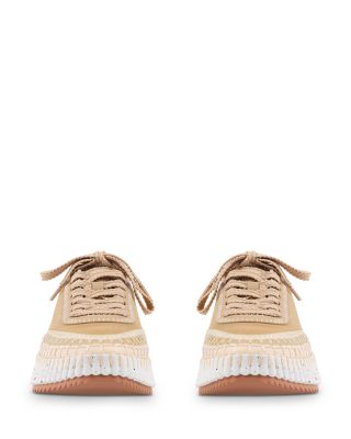 Women's Nama Suede Platform Low Top Sneakers