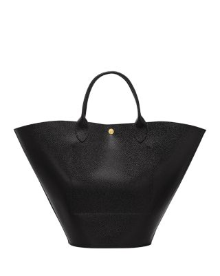 &Eacute;pure XL Top Handle Leather Tote