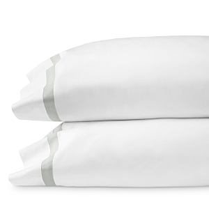 Shop Sferra Estate Pillowcase Set, King In White/luna