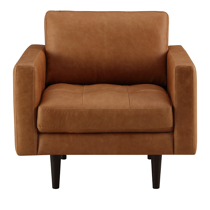 Chateau D'ax Rotolo Leather Chair In Camel