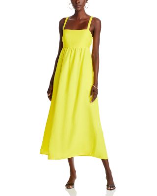 L'Agence Jessamy Empire Waist Midi Dress