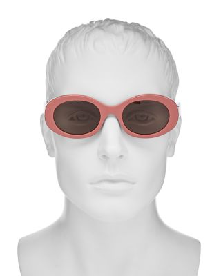 Triomphe Oval Sunglasses, 52mm