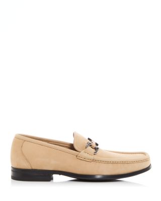 Men's Grandioso Gancini Bit Suede Loafers