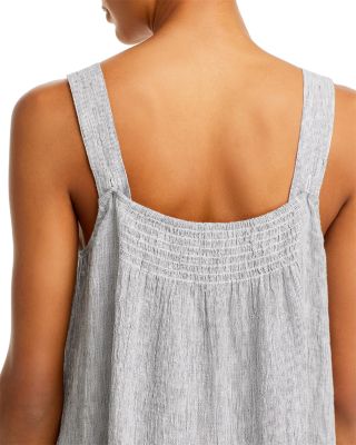 Eileen Fisher Square Neck Linen Dress | Bloomingdale's Women