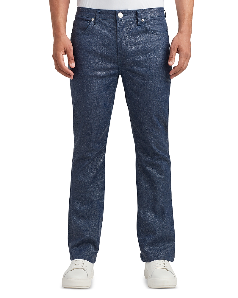 Monfrere Monfrère Clint Coated Straight Leg Jeans In Stingray