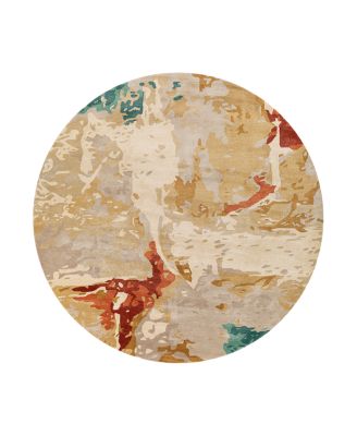 Surya Kavita 20528 Round Area Rug, 8' x 8'