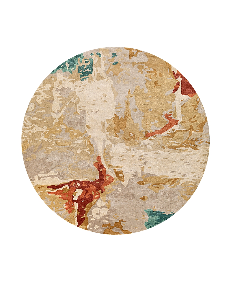 Surya Kavita 20528 Round Area Rug, 8' x 8'