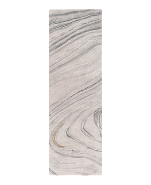 Surya Kavita 23252 Runner Area Rug, 2'6 X 8' In Silver