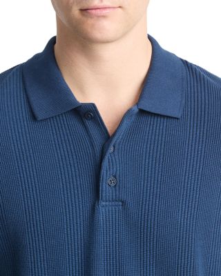 Variegated Texture Polo Shirt