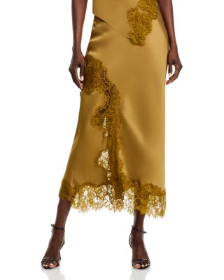 A.L.C. - Olivia Lace Trim Skirt