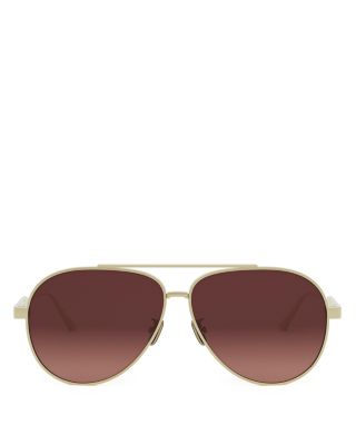 DiorCannage A1U Pilot Sunglasses, 61mm