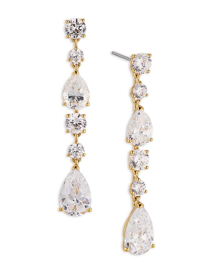 Nadri Halle Cubic Zirconia Linear Drop Earrings Bloomingdale s