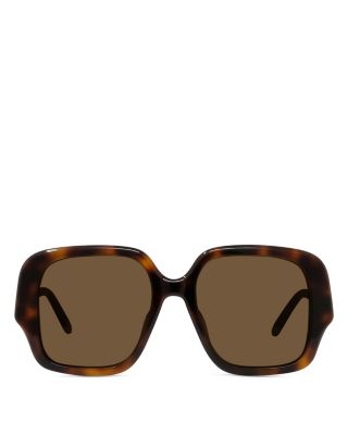 Thin Square Sunglasses, 54mm