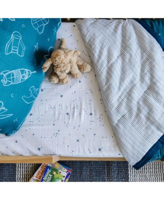 Unisex Cotton Muslin Bedding Set - Baby, Toddler