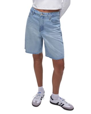 Good American - Good 90s Denim Bermuda Shorts