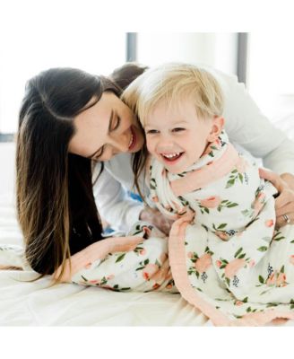 Unisex Cotton Muslin Quilted Throw - Baby