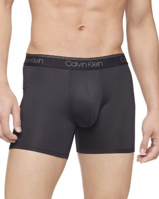 Microfiber Stretch Wicking Boxer Briefs, Pack of 3