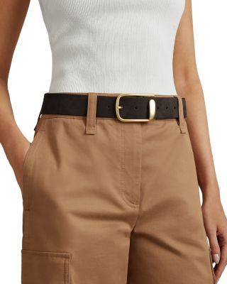 Women's Iyla Half Keeper Buckle Suede Belt