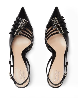 Women's Regent Buckles Slingback Pumps