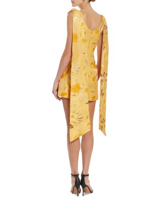 Markarian Gita Metallic Floral Mini Dress | Bloomingdale's Women