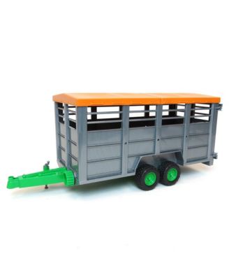  1/16 Livestock Trailer Vehicle with Cow 4+ - Ages 5-7