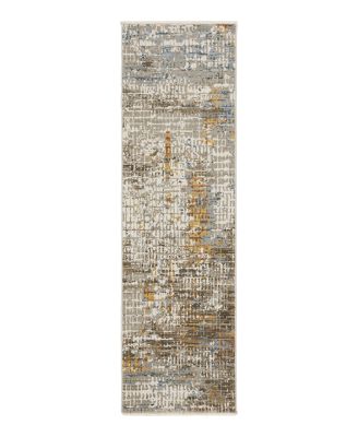 Oriental Weavers - Oriental Weavers Bauer 005E2 Runner Area Rug, 2'3" x 7'6"