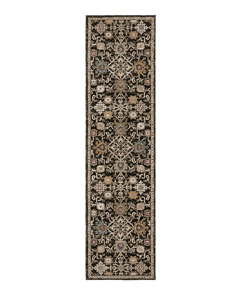 Oriental Weavers Andorra 2396b Runner Area Rug, 2'6 X 12' In Brown