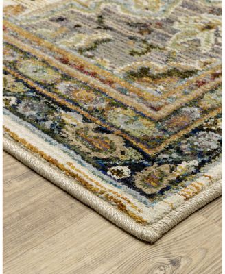 Oriental Weavers Andorra 2451B Runner Area Rug, 2'3" x 8'