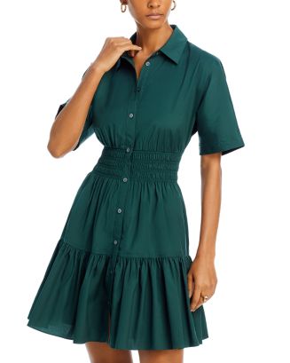 veronica beard green eyelet dress Greta image-add-6/27/25