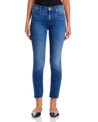 The Dazzler Mid Rise Ankle Straight Jeans in Nothing Between Us