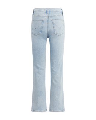 Remi High Rise Ankle Straight Jeans in Star Dust