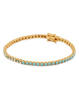 kate spade new york Pave & Imitation Pearl Tennis Bracelet