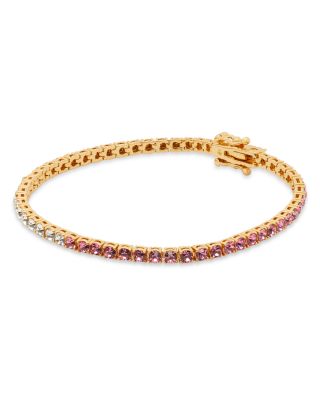 kate spade new york Pave & Imitation Pearl Tennis Bracelet