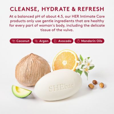 SHEbar Intimate Soap Bar, 3.2 oz