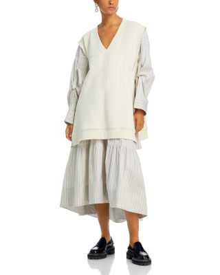3.1 Phillip Lim Layered Look Vest Dress