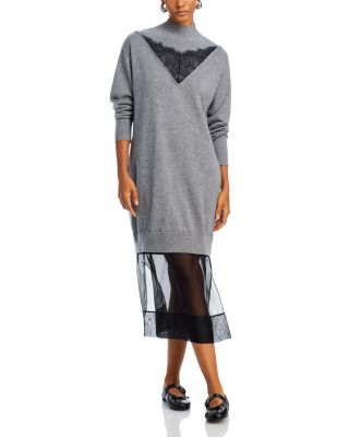 3.1 Phillip Lim - Layered Look Sweater Dress