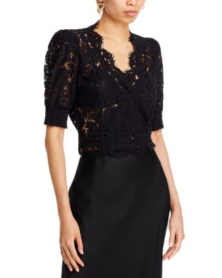 Generation Love - Lizzie Lace Wrap Top