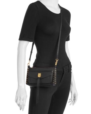 Darren Mini Top Zip Leather Crossbody
