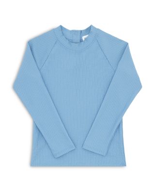 Minnow - Unisex Surfside Seersucker Rash Guard - Baby, Little Kid, Big Kid